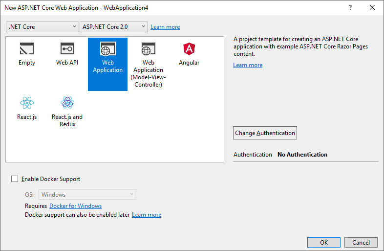 ASP.NET Core Web Application