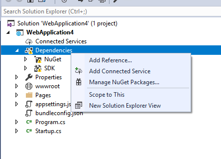 ASP.NET NUGET