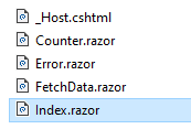 Pages Folder Structure