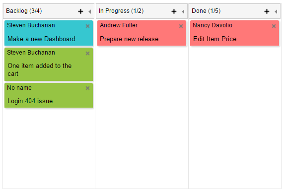 react kanban
